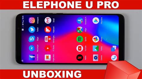 Elephone U Pro Unboxing First Impressions YouTube