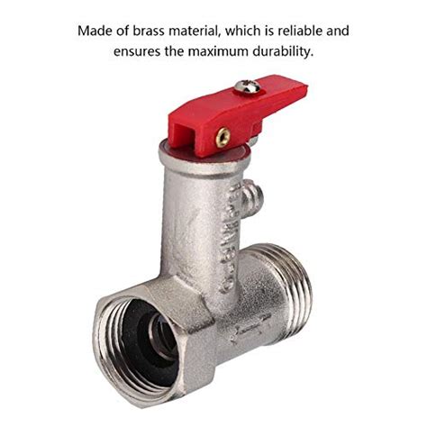 LetCart Pressure Relief Valve 1 2 0 8mpa Male X Female Thread BSP