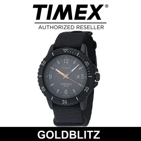 Timex Tw B Men S Expedition Gallatin Solar Powered Watch Lazada