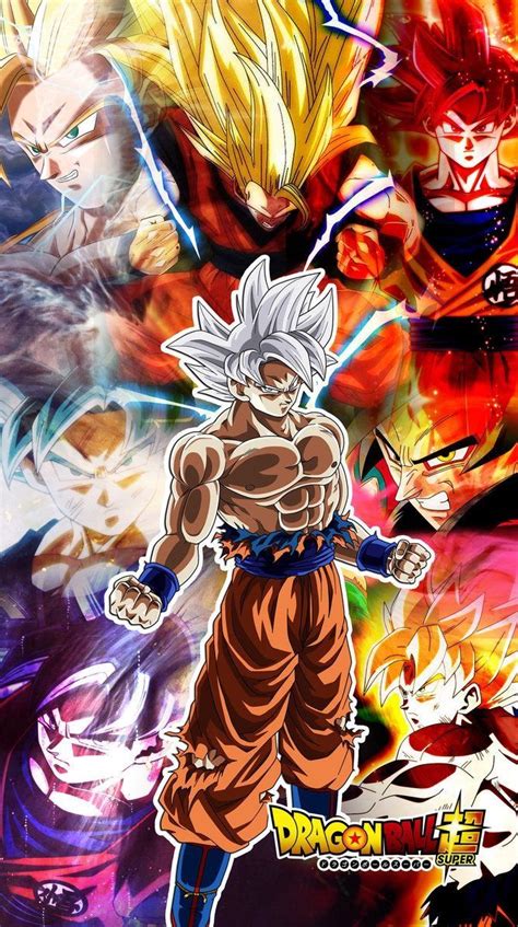 Goku todas sus transformaciones Arte de cómics Dibujo de goku