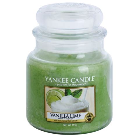 Yankee Candle Vanilla Lime Scented Candle G Classic Large Notino