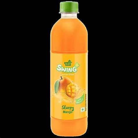 Yellow 600ml Paper Boat Swing Slurpy Mango Juice Packaging Type