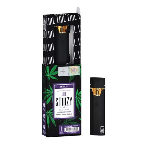 5g Purple Punch Liiil Stiiizy Disposable Vape Pen Indica 8842