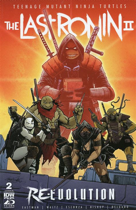 Teenage Mutant Ninja Turtles The Last Ronin Ii Re Evolution 2 Cover E Incentive Gavin Smith