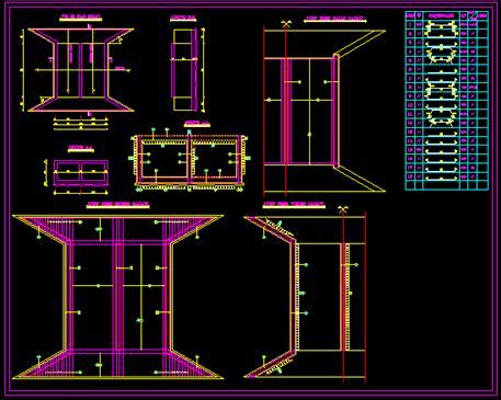 Btp Plan De D Tail D Un Ouvrage Hydraulique Dalot