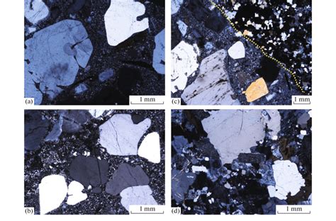 Photomicrographs Show A Embayed Quartz Present In Porphyritic Download Scientific Diagram