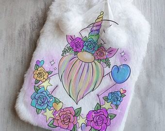 Unicorn Hot Water Bottle Etsy