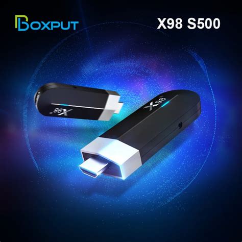 X98 S500 Amlogic S905Y4 TV Stick Boxput Official