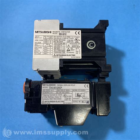 Mitsubishi Electric SD Q12 Magnetic Contactor IMS Supply