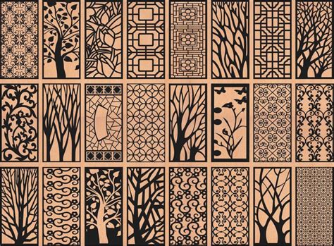 300 Files Dxf Vector Cnc Plasma Designs For Cut Wood Wall Etsy