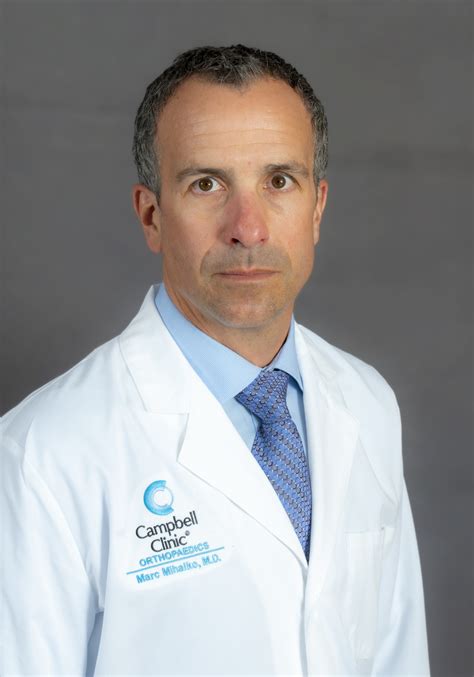 Marc Mihalko Campbell Clinic Orthopaedics Total Joint Replacement