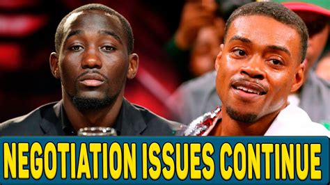 Spence Vs Crawford Negotiation Issues Continue Fight Wont Happen Nov