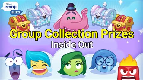 Disney Emoji Blitz Group Collection Inside Out Youtube