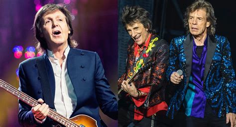 Paul Mccartney Dice Que The Rolling Stones Es Una Banda De Covers De Blues Garaje Del Rock