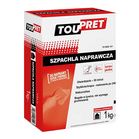 Szpachla Naprawcza 1 Kg TOUPRET Leroy Merlin