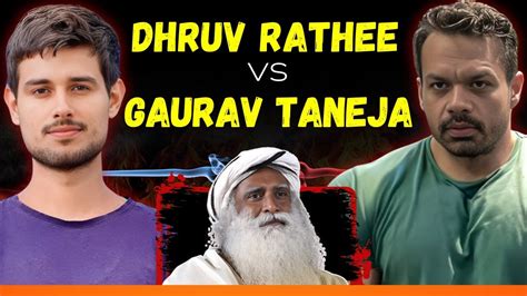 Dhruv Rathee V S Gaurav Taneja Flying Beast Youtube