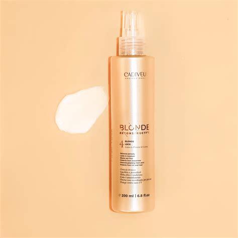 Leave In Cadiveu Blonde Reconstructor Lock Beleza Na Web Pro Pro