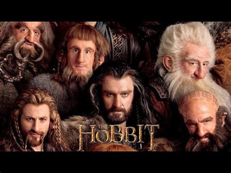 The Hobbit An Unexpected Journey Dwarves Names