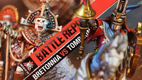 Kingdoms of Bretonnia vs Tomb Kings | Warhammer The Old World Battle ...