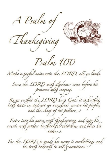 Psalm 100 Kjv