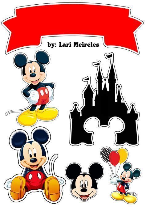 Kit Personalizado Do Mickey Pronto Para Imprimir Artofit