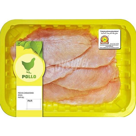 Sada Filetes De Pechuga De Pollo Halal Peso Aproximado Bandeja G