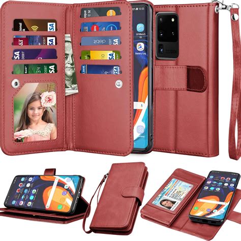 Njjex Galaxy S20 Ultra 5g Case For Samsung Galaxy S20 Ultra Wallet Case 6 9 [9