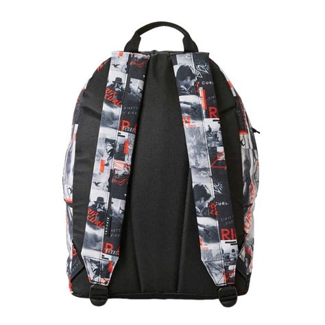 Sac Dos Fille Rip Curl Double Dome Grey Red Planetebag