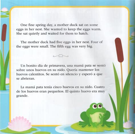 Ugly Duckling El Patito Feo Bilingual Fairy Tales Rourke