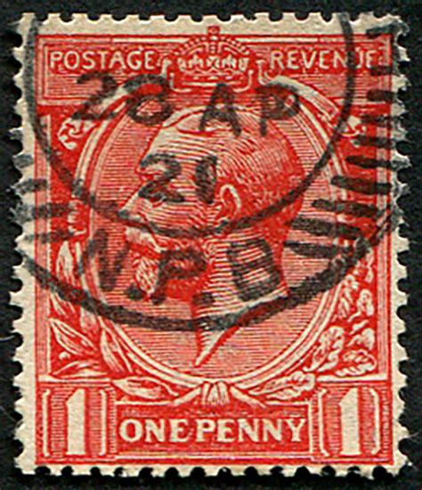 D Sg Scarlet Vermilion Vfu Cd Embassy Philatelists