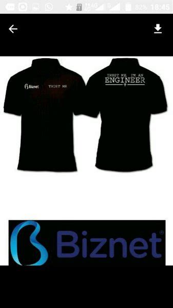 Jual Polo Shirt Tshirt Kaos Kerah Engineer Biznet Keren Di Lapak Noel