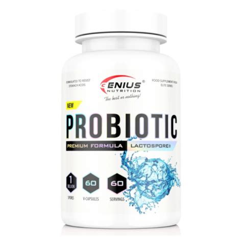 Genius Nutrition Probiotic 60 Caps