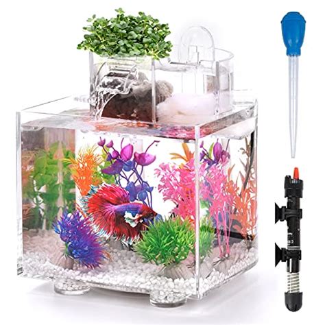 Oltraman Betta Fish Tank 1 6 Gallon Aquarium Upgrade Hydroponics