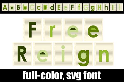 Free Reign Font By Illustration Ink · Creative Fabrica