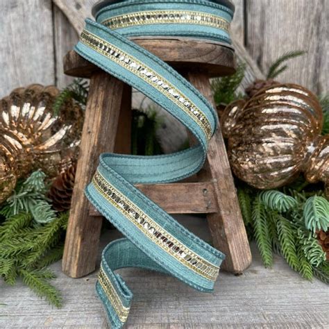 Teal Ribbon - Etsy