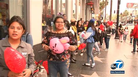 Fans line up in Hollywood for BTS merchandise - ABC7 Los Angeles