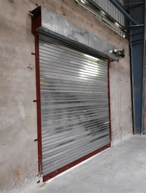 Stainless Steel Motorized Rolling Shutter At Rs Sq Ft Rolling