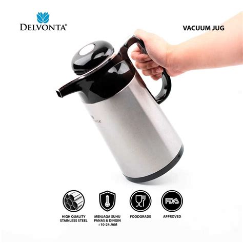 TERMOS L Vacuum JUG Thermos Hot Water Thermos With Press Lid Shopee Malaysia