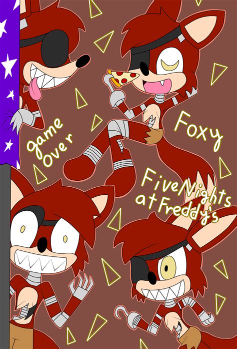 Five Nights At Freddys Foxy The Pirate Fox By Animalcomic96