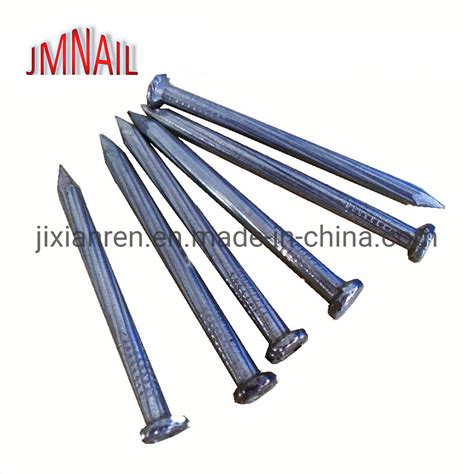 2 Spiral Fluted Shank Electric Galvanized Concrete Nails China