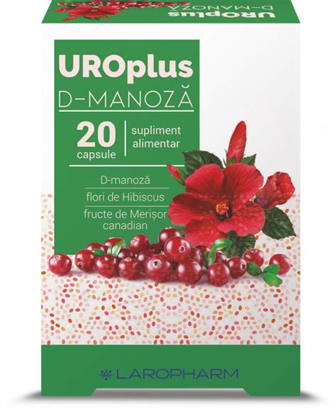 Uroplus D Manoza 20 Capsule Laropharm Laropharm Dezinfect