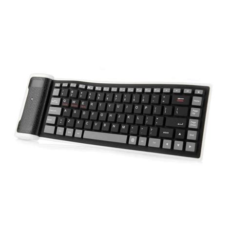 Clavier Bluetooth Sans Fil Pliable Roll Up Claviers Silencieux