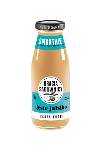 Bracia Sadownicy Smoothie Gęste Jabłko Banan Kokos 215 ml Chili24 pl