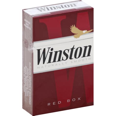 Winston Cigarettes Red Box Cigarettes Als Supermarket