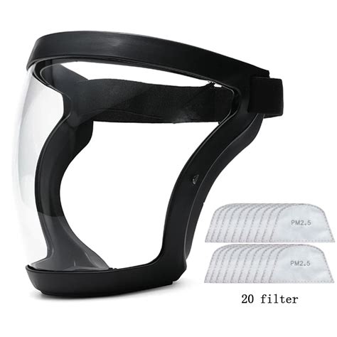 Masque De Cyclisme Transparent Avec Filtre Pm Anti Bu E Coupe