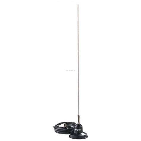 RUM150 Hustler 49 100 Watt 3Db Magnetic Mount Antenna Kit Not A CB