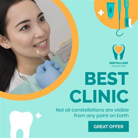 Free Best Dental Clinic Instagram Post Template