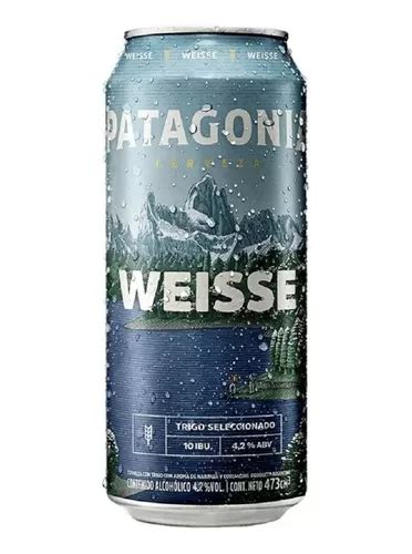 Cerveja Patagonia Weisse Lata 473ml Patagonia 6 Unidade Parcelamento