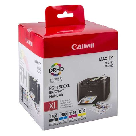 Canon Pgi Xl B Tinten Multipack Cmyk Er Set