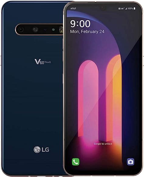 LG V60 ThinQ 5G 128GB 8GB RAM 6 8 In LM V600AM Unlocked Smartphone